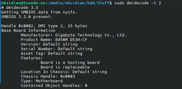 Had forgotten my Motherboard Model…